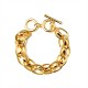 BRACCIALE CATENA A MAGLIA DOPPIA - SW2556B69