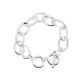 BRACCIALE CATENA A MAGLIE OVALI - SW2560B85