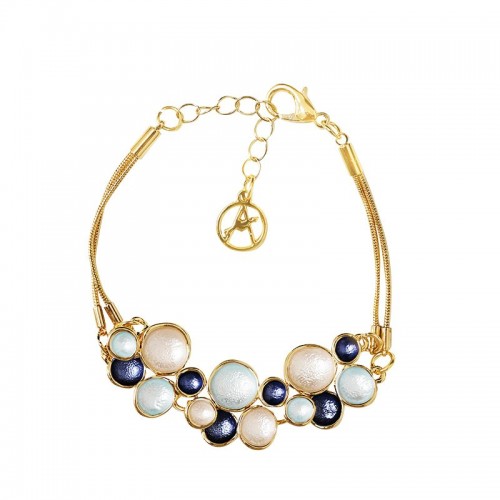BRACCIALE CON BOLLICINE SMALTATE - SW2564B63