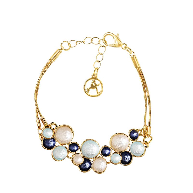 BRACCIALE CON BOLLICINE SMALTATE - SW2564B63