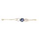BRACCIALE CON TRE TONDI SMALTATI - SW2564B64