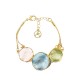 BRACCIALE CON TRE TONDI SMALTATI - SW2564B64