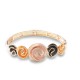 BRACCIALE ELASTICO CON SPIRALI SMALTATE - SW25704B53 BRACCIALE ELASTICO CON SPIRALI SMALTATE - SW25704B53