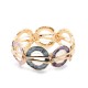 BRACCIALE ELASTICO CERCHI SMALTATI - SW2588B59