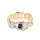 BRACCIALE ELASTICO SMALTATO GEOMETRICO IRREGOLARE - SW2588B61