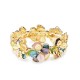 BRACCIALE ELASTICO FIORE SMALTATO - SW2588C421