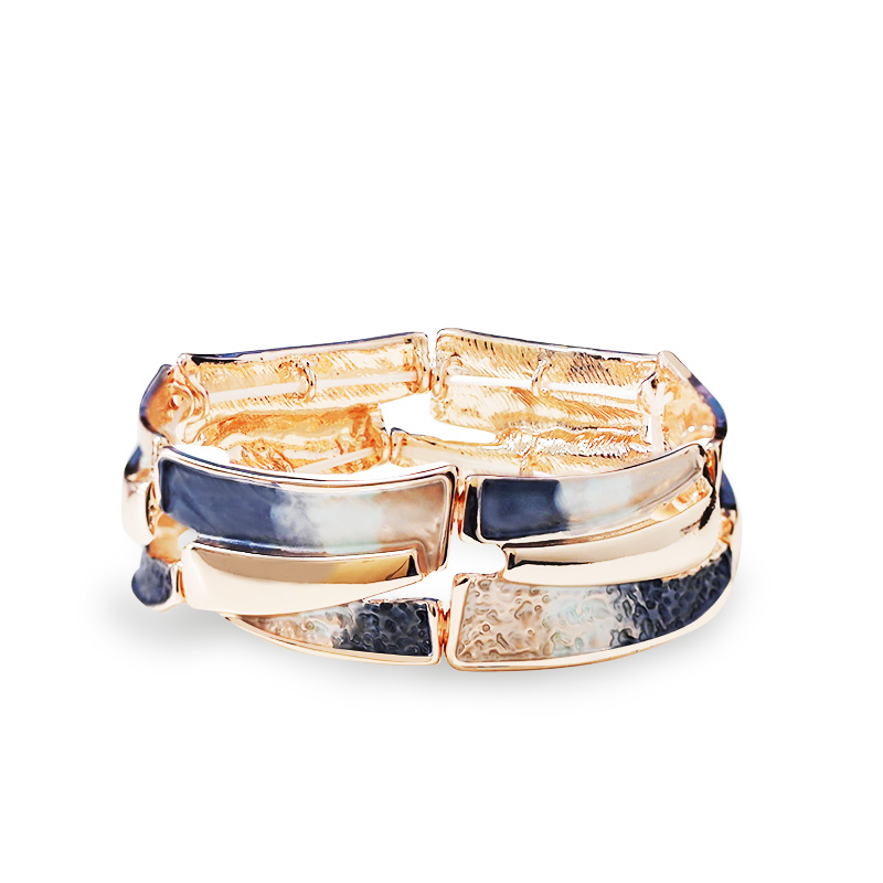 BRACCIALE ELASTICO GEOMETRICO SMALTATO - SW2588C426