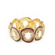 BRACCIALE ELASTICO CON CERCHI ORGANICI SMALTATI - SW2588C453
