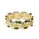 BRACCIALE ELASTICO SMALTATO A MOSAICO IRREGOLARE - SW2588C457