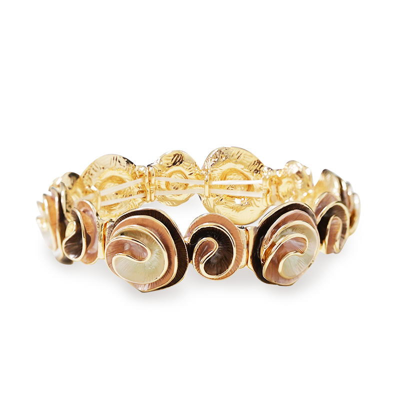 BRACCIALE ELASTICO SPIRALE SMALTATA - SW2588C459