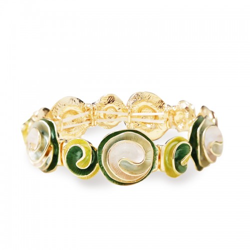 BRACCIALE ELASTICO SPIRALE SMALTATA - SW2588C459