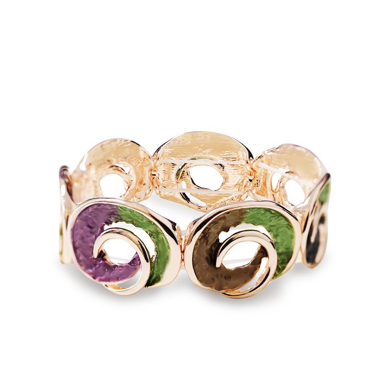 BRACCIALE ELASTICO SPIRALE SMALTATA - SW2588C462