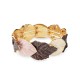 BRACCIALE ELASTICO FOGLIE SMALTATE - SW2588C463
