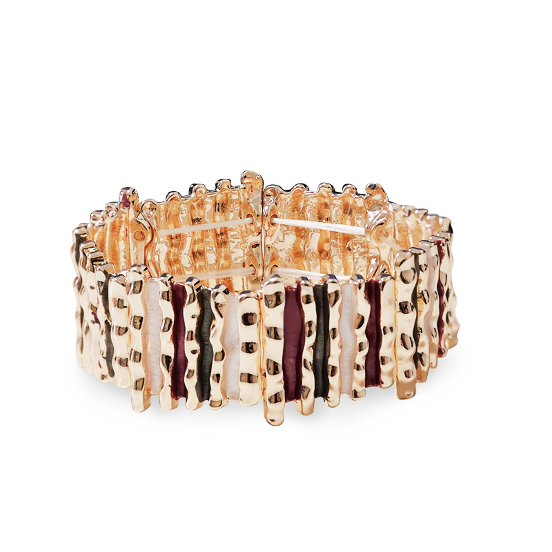 BRACCIALE ELASTICO CON EFFETTO CORTECCIA SMALTATA - SW2588C467