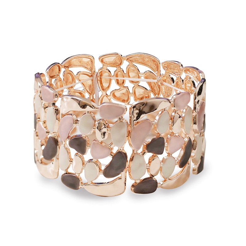 BRACCIALE ELASTICO MOSAICO SMALTATO - SW2588C470