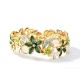 BRACCIALE ELASTICO FIORI E FARFALLE SMALTATI - SW2688C773