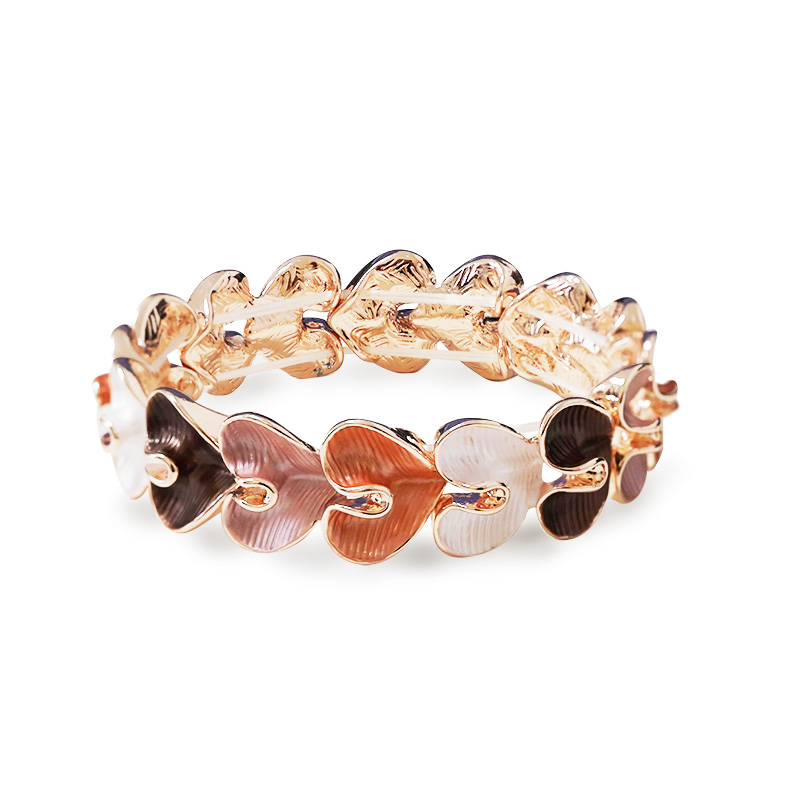 BRACCIALE ELASTICO CUORE SMALTATO - SW2688C774