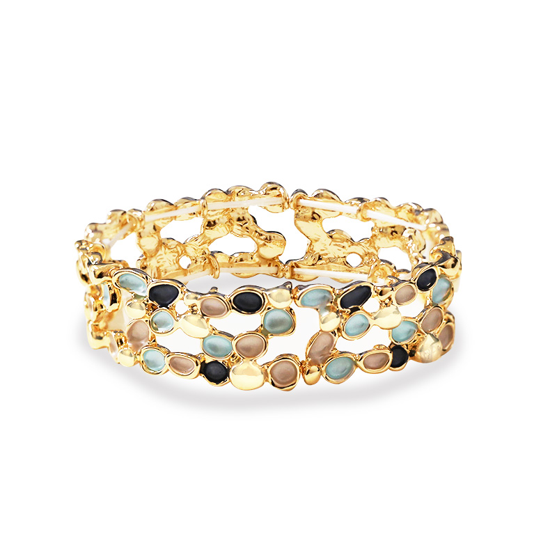 BRACCIALE ELASTICO A MOSAICO SMALTATO - SW2688C776