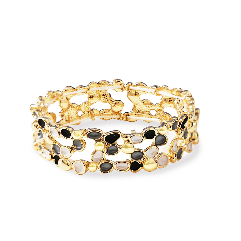 BRACCIALE ELASTICO A MOSAICO SMALTATO - SW2688C776