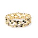 BRACCIALE ELASTICO A MOSAICO SMALTATO - SW2688C776