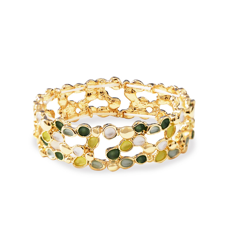 BRACCIALE ELASTICO A MOSAICO SMALTATO - SW2688C776