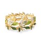 BRACCIALE ELASTICO FOGLIE SMALTATE - SW2688C777