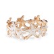 BRACCIALE ELASTICO CON STELLE MARINE SMALTATE E PERLE - SW2688C779