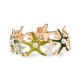 BRACCIALE ELASTICO CON STELLE MARINE SMALTATE E PERLE - SW2688C779