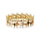BRACCIALE ELASTICO CON STELLE SMALTATE A QUATTRO PUNTE - SW2688C781