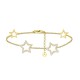 BRACCIALE 4 STELLE IN STRASS - YC25108B384 BRACCIALE 4 STELLE IN STRASS - YC25108B384