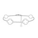 BRACCIALE 4 QUADRIFOGLI IN STRASS - YC25108B386 BRACCIALE 4 QUADRIFOGLI IN STRASS - YC25108B386
