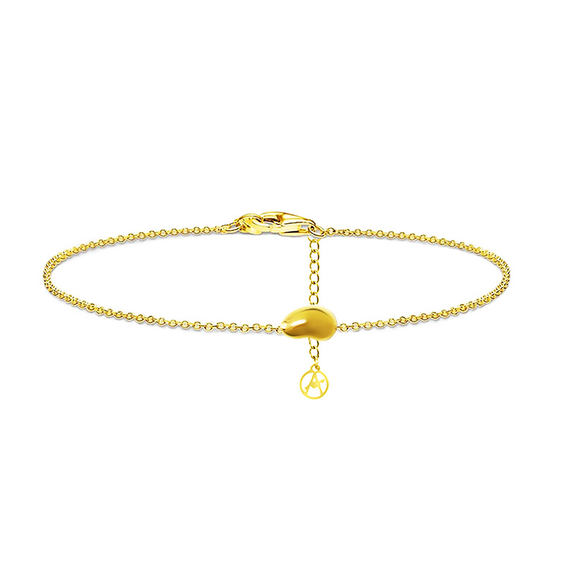 BRACCIALE SEMPLICE CON CIONDOLO CENTRALE A DIVERSA FORMA - YC2536B360/364/368/380 BRACCIALE SEMPLICE CON CIONDOLO CENTRALE A DIVERSA FORMA - YC2536B360/364/368/380