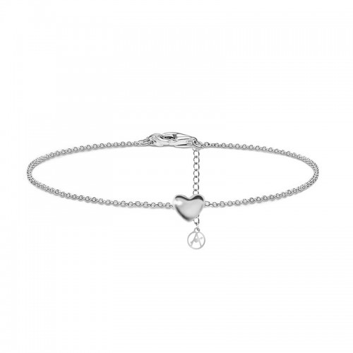 BRACCIALE SEMPLICE CON CIONDOLO CENTRALE A DIVERSA FORMA - YC2536B360/364/368/380