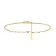 BRACCIALE FIORE IN STRASS CON PERLE - YC2552B134
