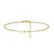 BRACCIALE CON FIORE E OCCHIO DI DIAVOLO - YC2552B135