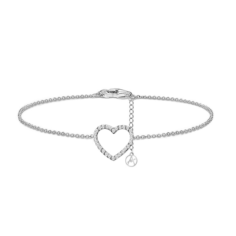 BRACCIALE CON CIONDOLO IN STRASS DI VARIE FORME - YC2560B/YC2564B BRACCIALE CON CIONDOLO IN STRASS DI VARIE FORME - YC2560B/YC2564B
