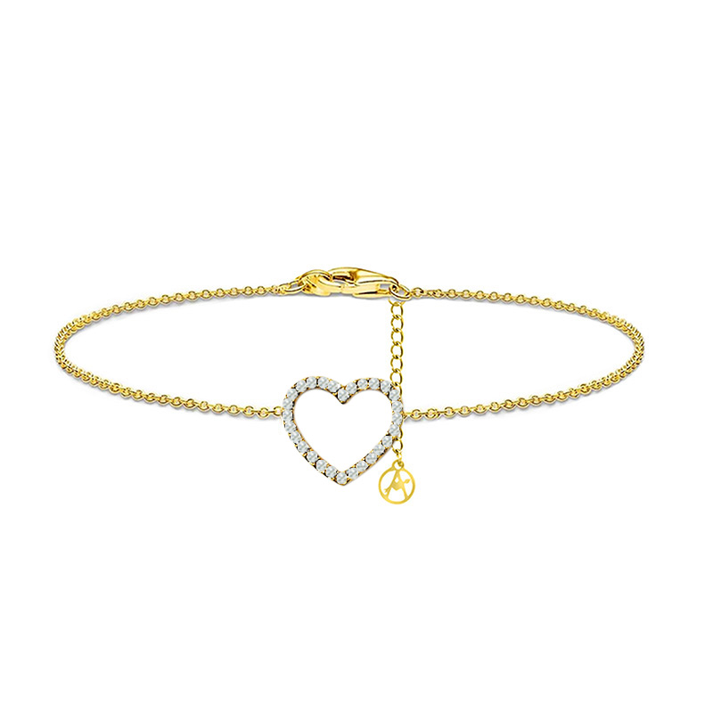 BRACCIALE CON CIONDOLO IN STRASS DI VARIE FORME - YC2560B/YC2564B BRACCIALE CON CIONDOLO IN STRASS DI VARIE FORME - YC2560B/YC2564B