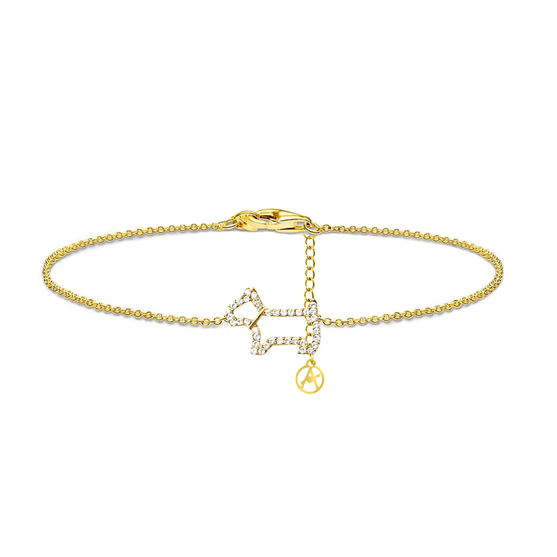 BRACCIALE CON CIONDOLO IN STRASS DI VARIE FORME - YC2560B/YC2564B BRACCIALE CON CIONDOLO IN STRASS DI VARIE FORME - YC2560B/YC2564B