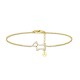BRACCIALE CON CIONDOLO IN STRASS DI VARIE FORME - YC2560B/YC2564B BRACCIALE CON CIONDOLO IN STRASS DI VARIE FORME - YC2560B/YC2564B