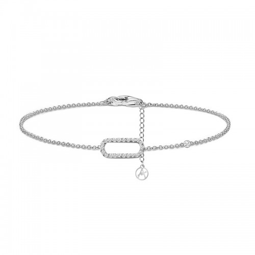 BRACCIALE CON PUNTO LUCE E GRAFFETTA IN STRASS - YC2560B215
