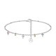 BRACCIALE CON CROCI PENDENTI IN ZIRCONE - YC25624B253