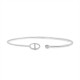 BRACCIALE SEMIRIGIDO REGOLABILE CON NASO DI MAIALE IN STRASS - YC2568B310 BRACCIALE SEMIRIGIDO REGOLABILE CON NASO DI MAIALE IN STRASS - YC2568B310