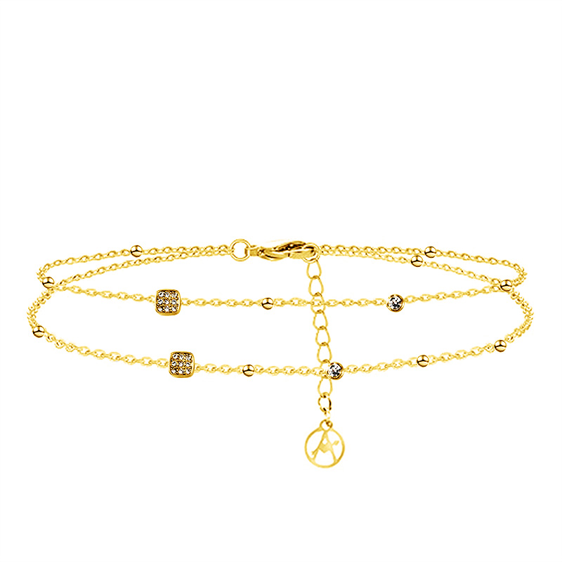 BRACCIALE A DOPPIO FILO CON STRASS - YC2576B314/316/325 BRACCIALE A DOPPIO FILO CON STRASS - YC2576B314/316/325