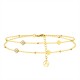 BRACCIALE A DOPPIO FILO CON STRASS - YC2576B314/316/325 BRACCIALE A DOPPIO FILO CON STRASS - YC2576B314/316/325