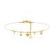 BRACCIALE APE CON PICCOLE SFERE E CHARMS - YC2588B136 BRACCIALE APE CON PICCOLE SFERE E CHARMS - YC2588B136