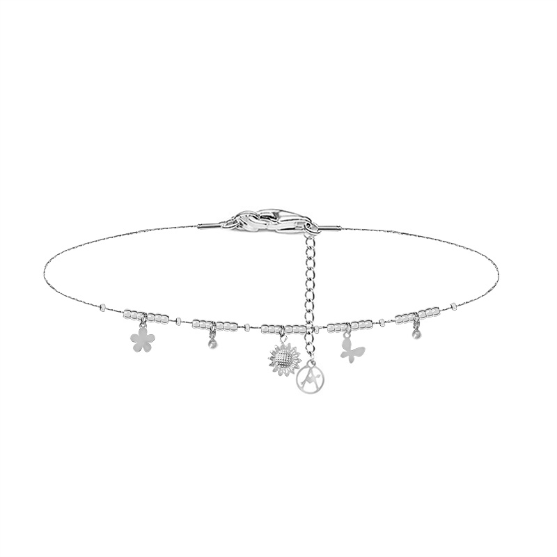 BRACCIALE GIRASOLE CON PICCOLE SFERE E CHARMS - YC2588B139 BRACCIALE GIRASOLE CON PICCOLE SFERE E CHARMS - YC2588B139