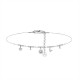 BRACCIALE GIRASOLE CON PICCOLE SFERE E CHARMS - YC2588B139 BRACCIALE GIRASOLE CON PICCOLE SFERE E CHARMS - YC2588B139