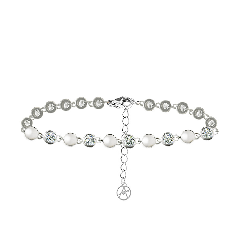 BRACCIALE PUNTI LUCE CON ZIRCONE ALTERNATO - YC2588B274