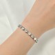 BRACCIALE PUNTI LUCE CON ZIRCONE ALTERNATO - YC2588B274