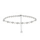 BRACCIALE CUORI CON ZIRCONE ALTERNATO - YC2588B276